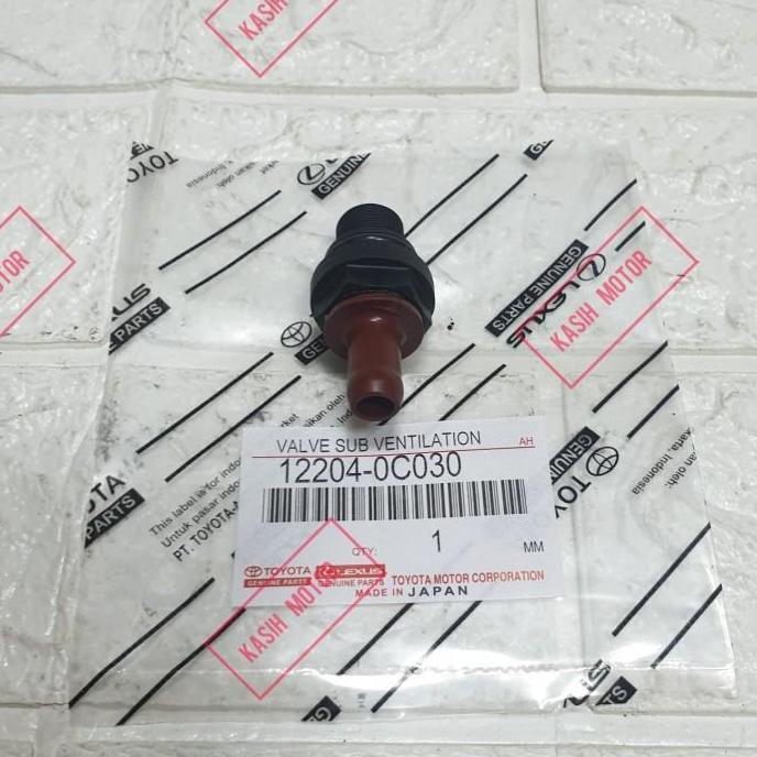 VALVE PCV PVC INNOVA INOVA BENSIN FORTUNER BENSIN HILUX BENSIN ASLI
