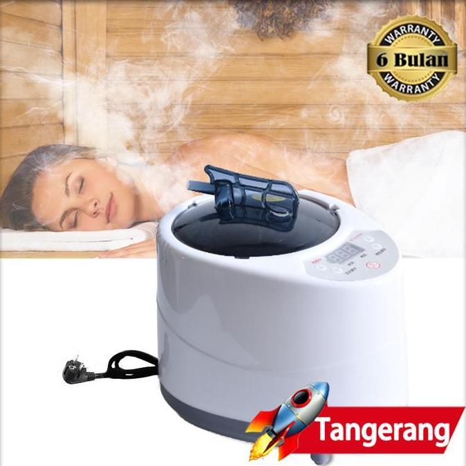XLOGIPO Mesin Sauna Portable 3.0L Mesin Steam Sauna Alat Steam Sauna Alat Spa Alat Mandi Uap