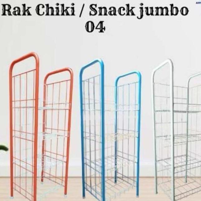 Rak Chiki , Rak Chiki 4 Susun / Rak Chiki Jumbo / Keranjang Chiki / Rak Chiki Serbaguna