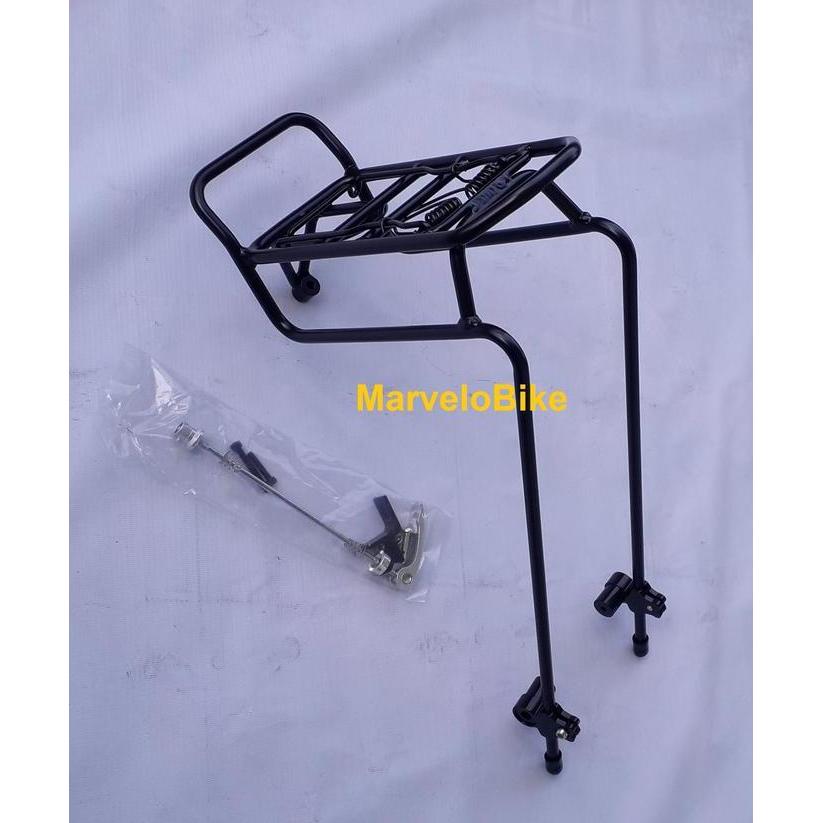 Rak Bagasi Sepeda Touring Depan Taiwan / Boncengan Sepeda Alloy
