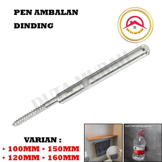 TACAAHA Pen Ambalan Fisher Viser Dinding 120 mm dan 160 mm