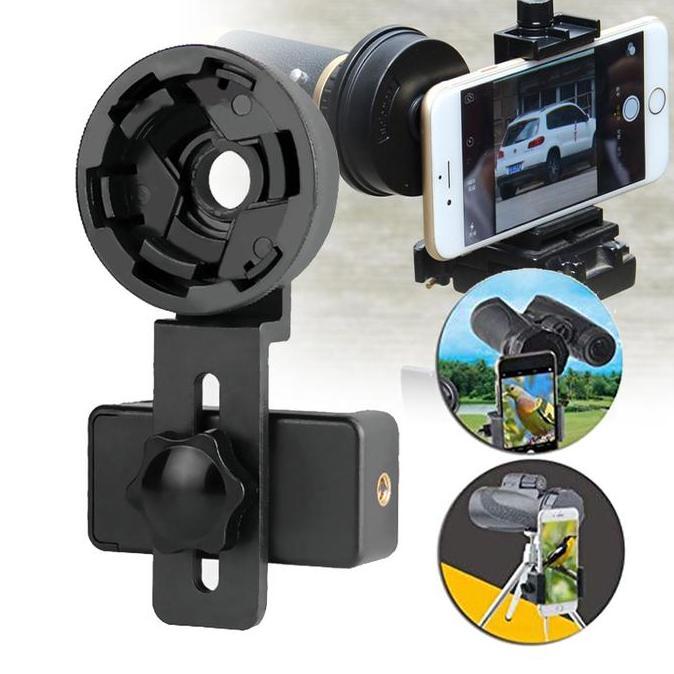 XLOGIPO Mount Universal Smartphone ke Teropong - Holder HP ke Teropong