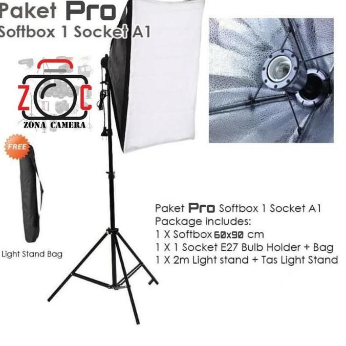 NEW PAKET LIGHTING STUDIO PHOTO VIDEO KOMPLIT LAMPU CONTINUOUS SOFTBOX SET ORI