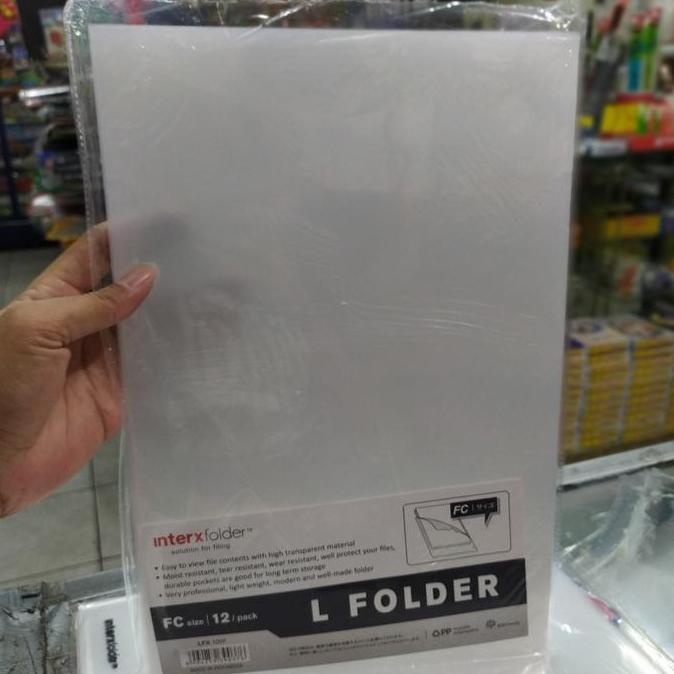 Goplan- Map Clear Sleeves F4 Interx Folder