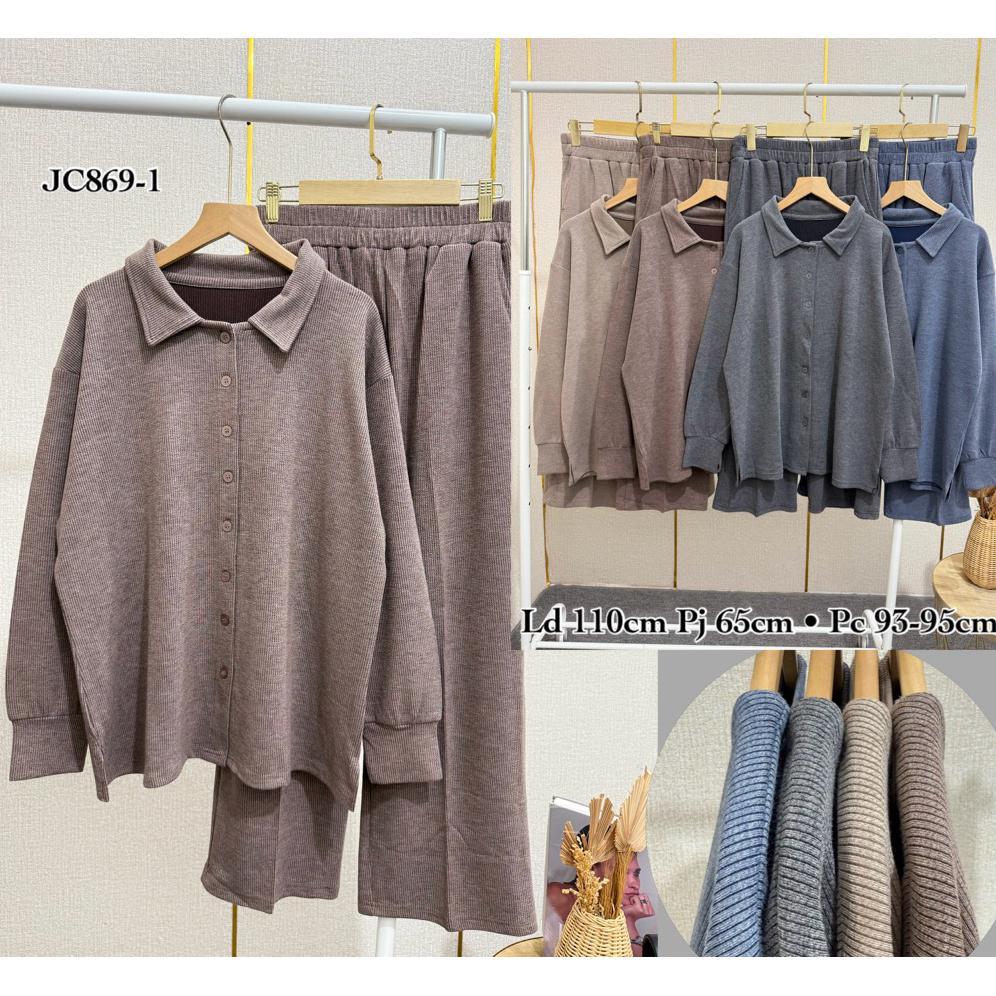 LIMITED LIKE&BUY Oneset Aurel Stelan knit busui frendly || set rok busui knit KEKINIAN