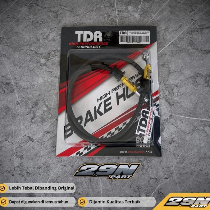 Kordesan - SELANG REM TDR RX KING SELANG REM TDR CARBON 35 INCH / 90cm