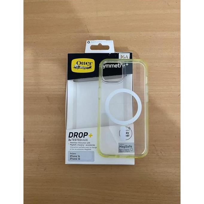 Promo Defect Casing Iphone 14 Otterbox Symmetry Plus Case - Clear
