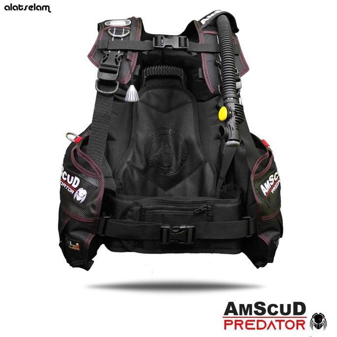 AmScuD BCD Predator Lightweight and Inexpensive BCD / BCD AmScuD Scuba Diving / Pelampung BCD Scuba 