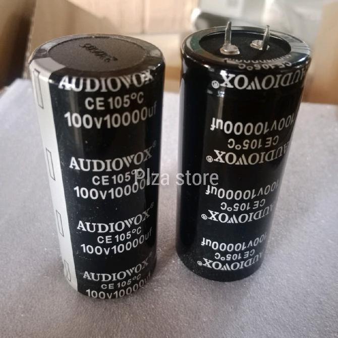 TERBARU|TERMURAH|BARU|PREMIUM|ORIGINAL|GARANSI|DISKON|PROMO ELCO 100V 10000UF AUDIOVOX HITAM ORIGINA