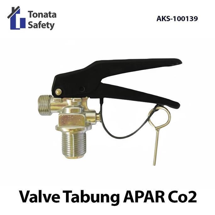 TERLARIS VALVE KATUP APAR KARBONDIOKSIDA 2 KG 3 KG 5 KG UNTUK MERK TONATA / KATUP TABUNG PEMADAM API