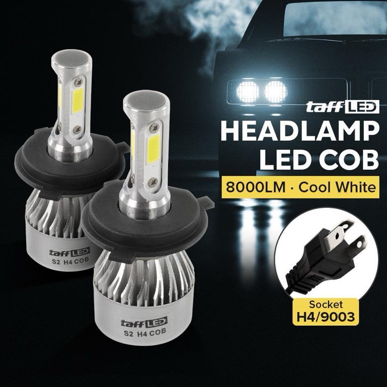 (NEW LED) LAMPU MOBIL H4 3 SISI SERIES 2 (2 PCS)(4) DISKON
