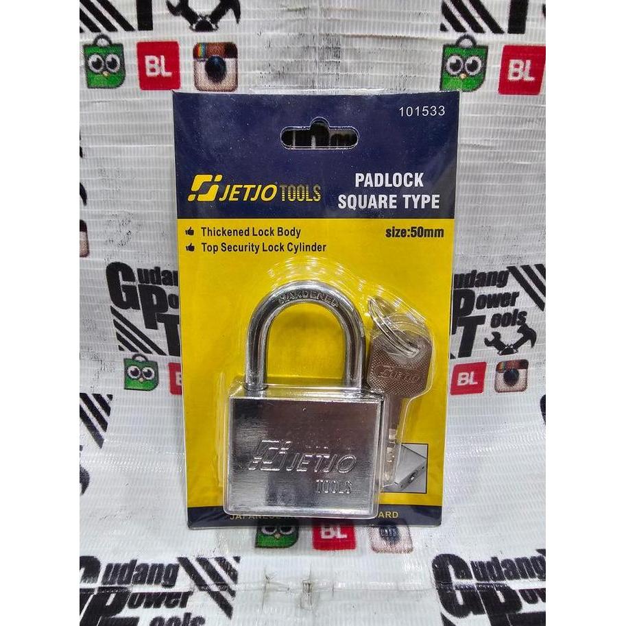 Bigbax- Gembok Pagar Gembok Baja Solid Lakoni 50Mm