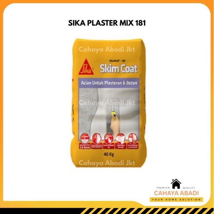 Bigbax- Sika 181 Sika Wall Skim Coat Acian (40Kg)