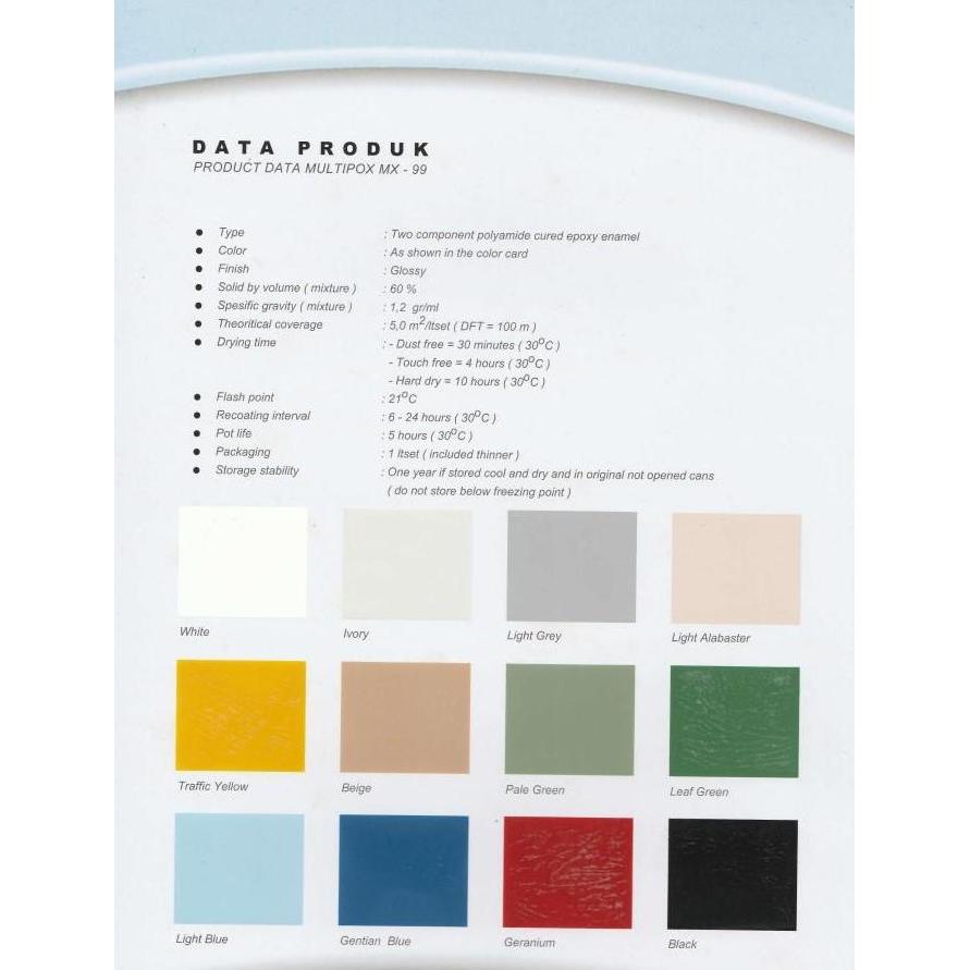Cat lantai epoxy Propan Multipox MX-99
