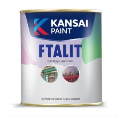 Cat Minyak Ftalit Hitam Doff & Putih Doff 1Kg