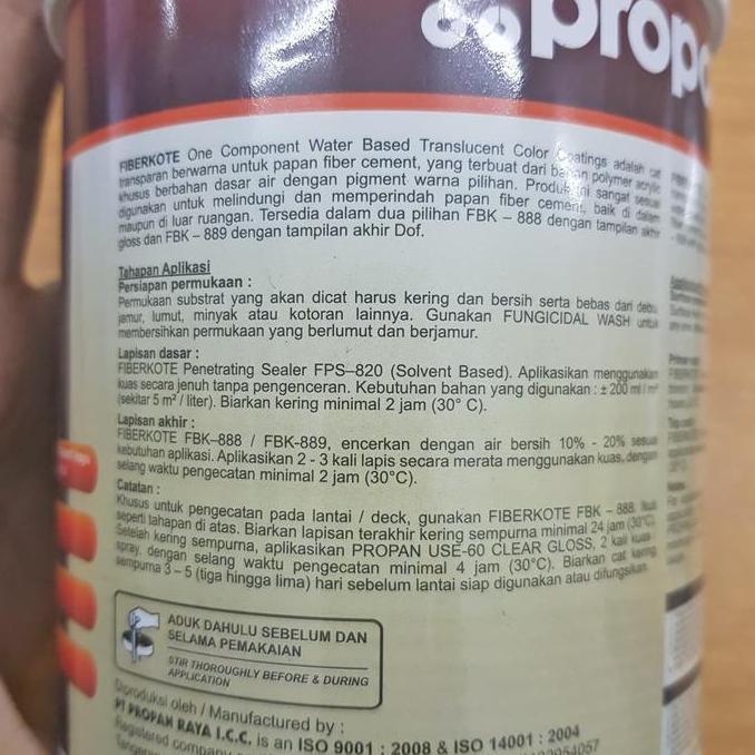 PROPAN FIBERKOTE SEALER Cat Dasar Fibersemen (2.5 liter)