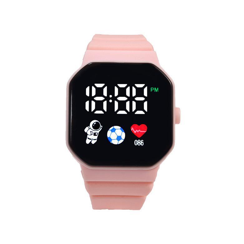 EXCLUSIVE [KEDAIMAINAN] [JA08] Jam Tangan LED Digital Pria Wanita Rubber Electronic Fashion Couple A