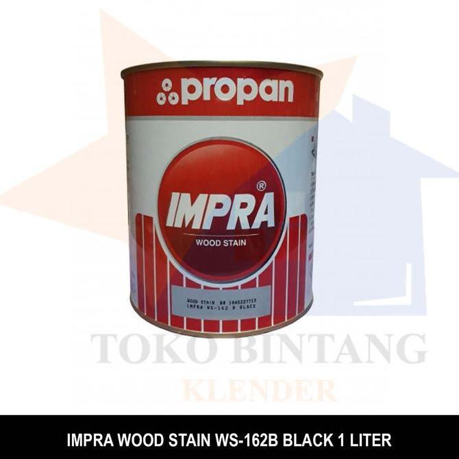 Impra Wood Stain WS-162B Black 1 liter