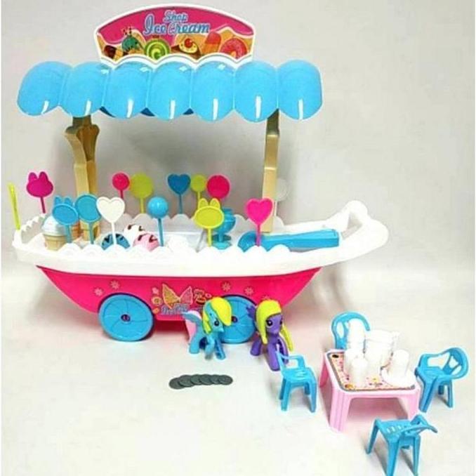 Mainan es krim anak / es krim grobak ukuran jumbo / grobak es krim anak / ice cream shop mainan anak
