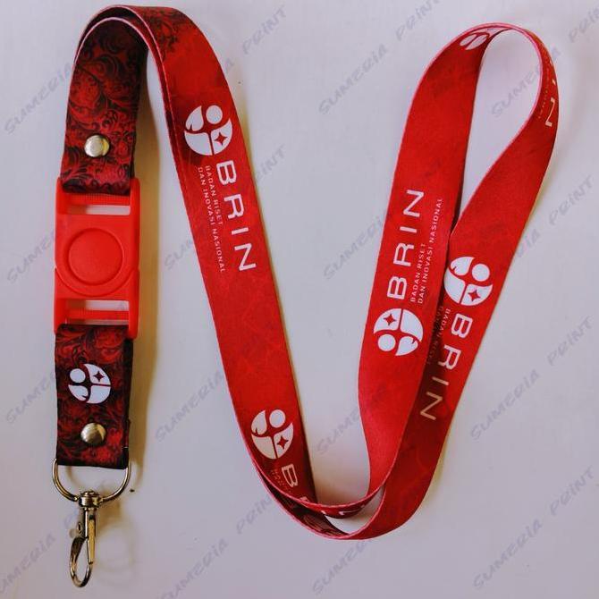 Lanyard Tali Gantungan Id Card BRIN (Badan Riset dan Inovasi Nasional)