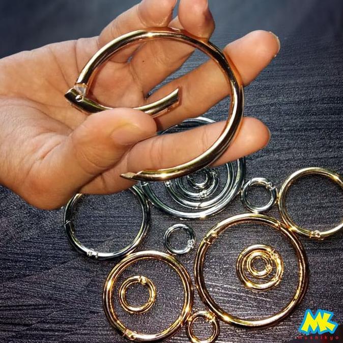 Carabiner Bulat banyak ukuran