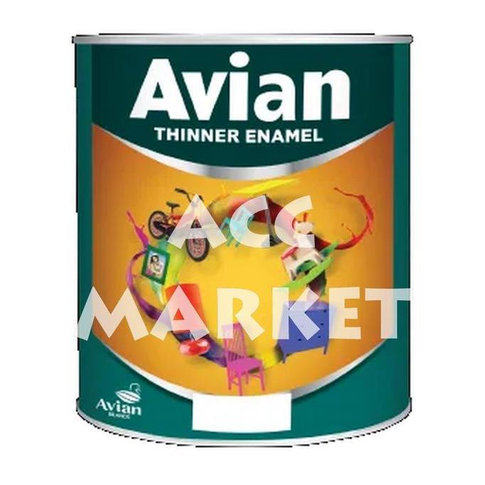 Thinner Enamel Avian 1 Liter Tiner Pengencer Cat