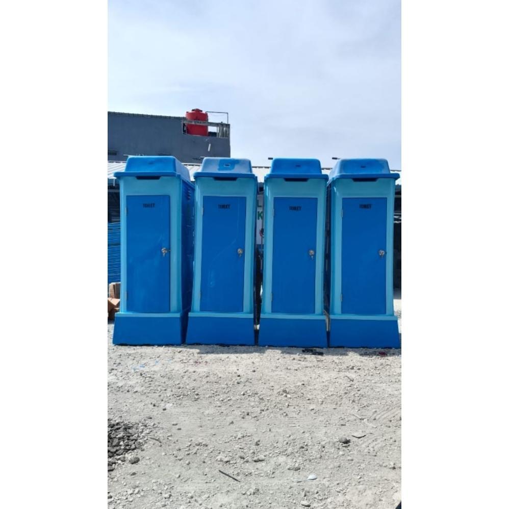 Toilet Portable Proyek Dan Outdoor Biofive Type B Fiber Kuat Anti Karat Siap Pakai