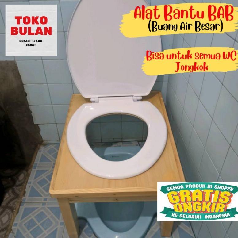 Promo Wc Duduk Portable Alat Bab Untuk Lansia Kloset Duduk Portable Kursi Wc Duduk