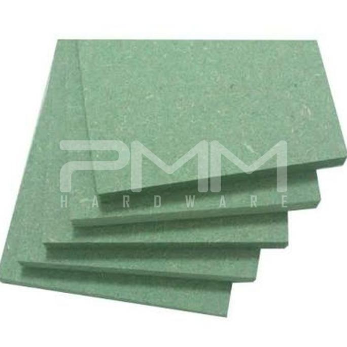 MDF HMR hijau 3mm 6mm 9mm 12mm 15mm 18mm 122cm x 244xm tahan air 4x8"