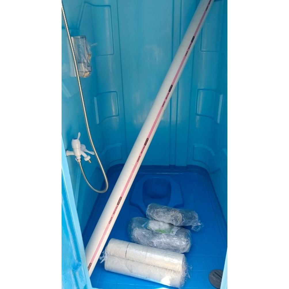 Toilet Portable Proyek Dan Outdoor Biofive Type B Fiber Kuat Anti Karat Siap Pakai