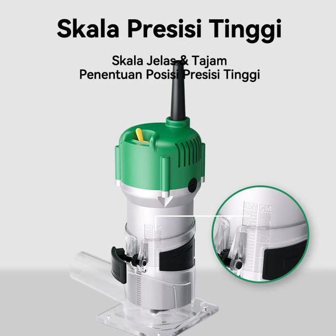 Isku Mesin Profil Kayu 6.35Mm Mesin Profil Router Trimmer Kayu  Wood Trimmer Mesin Ukir Kayu Profesi