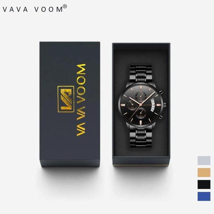 Jam Tangan Pria VAVA VOOM 100% Original Kronograf  214 hadiah watches
