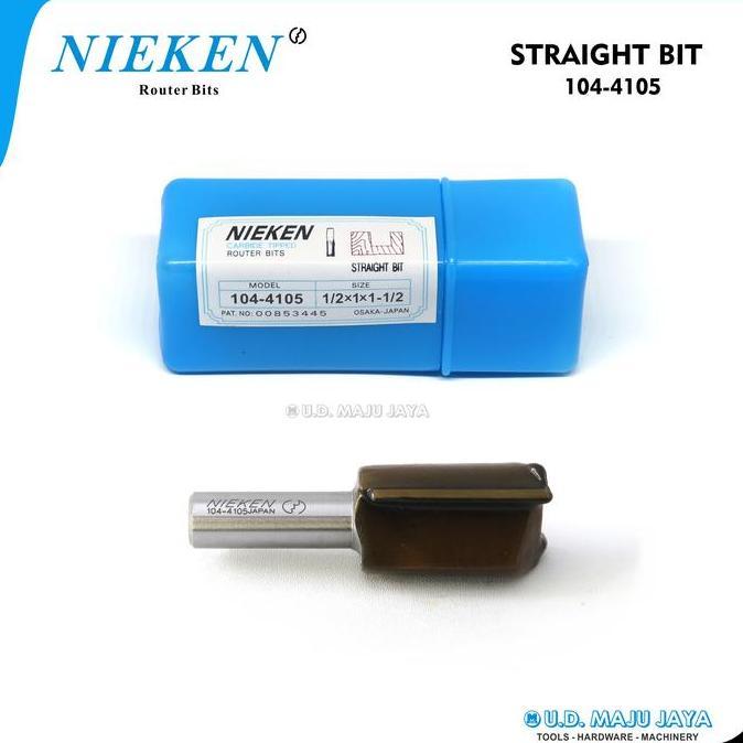 Ready NIEKEN Router Bits 104-4105 ( Mata Profil Lurus / Straight Bit 25mm )