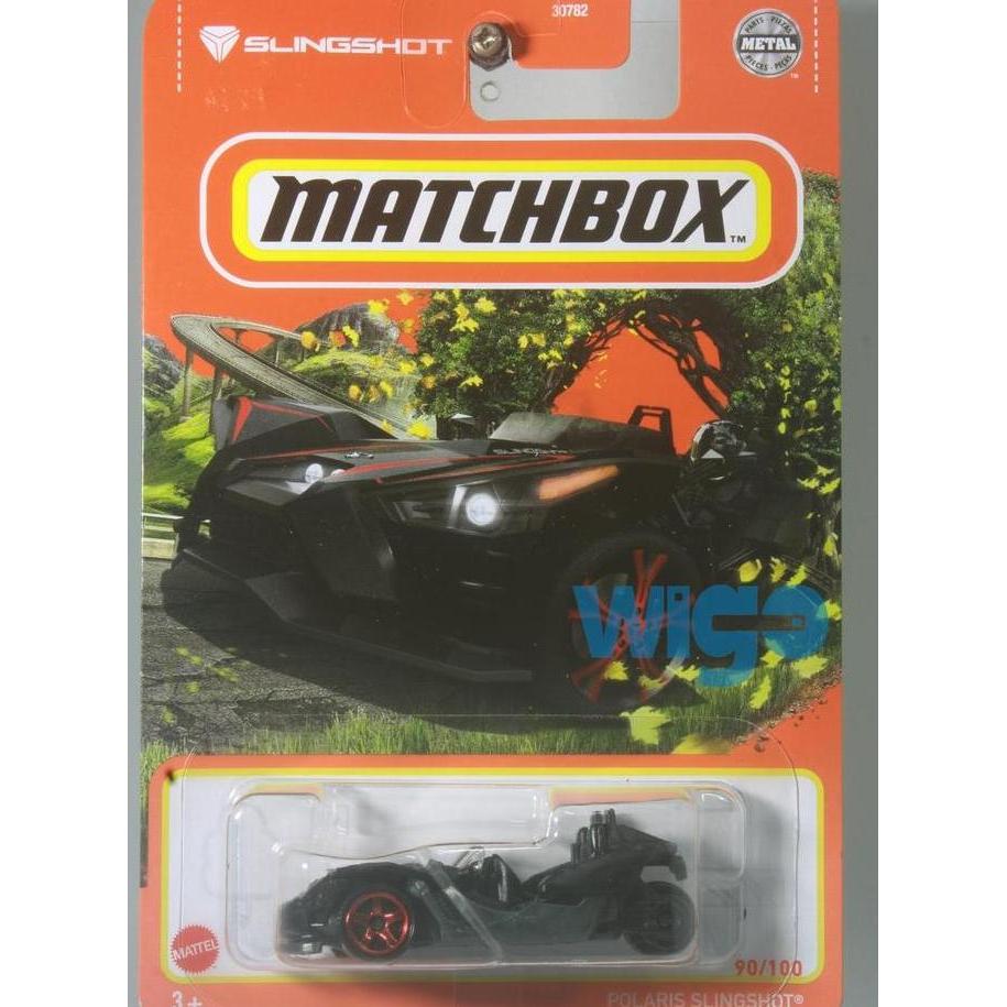 Matchbox Polaris Slingshot hitam lot Y 2021 Diecast