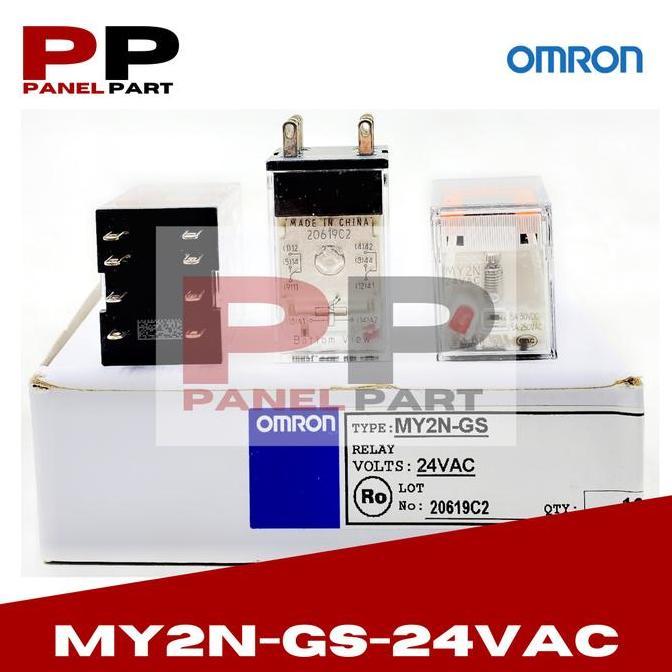 RELAY OMRON MY2N-GS-24VAC
