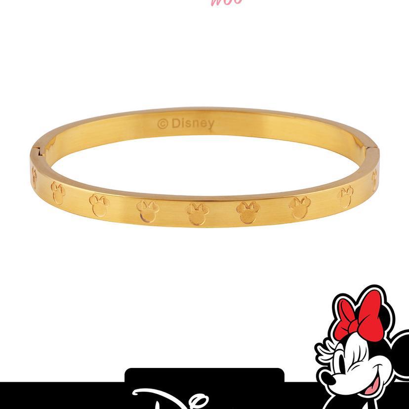 Panlandwoo - Mickey & Minnie Mouse Collection - Gelang Bangle Titanium Wanita Lucerne