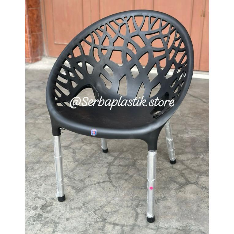 Kursi Santai Kr 5 Semifiber Tebal Teras Plastik Kr5 / Kursi Aesthetic / Kursi Santai Kekinian / Kurs
