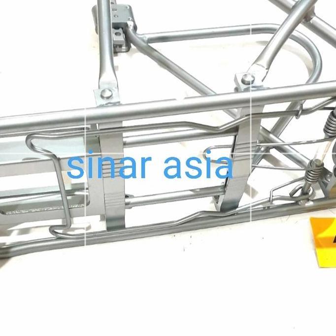 Rak Bagasi Sepeda Touring / Pannier Belakang Asjustable Alloy United
