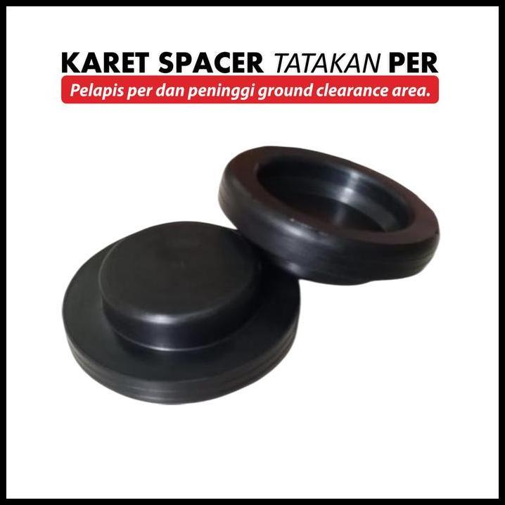 TERLARIS KARET SPACER PER BELAKANG AGYA AYLA SET 2PCS 