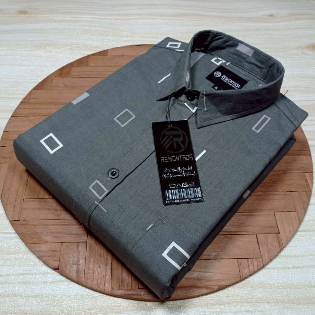 Kemeja printing pria casual / kemeja motif pantai /kemeja surfing motif daun bunga terpopuler kk