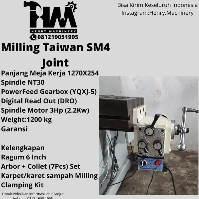Ready MIlling Taiwan SM4/Gearbox
