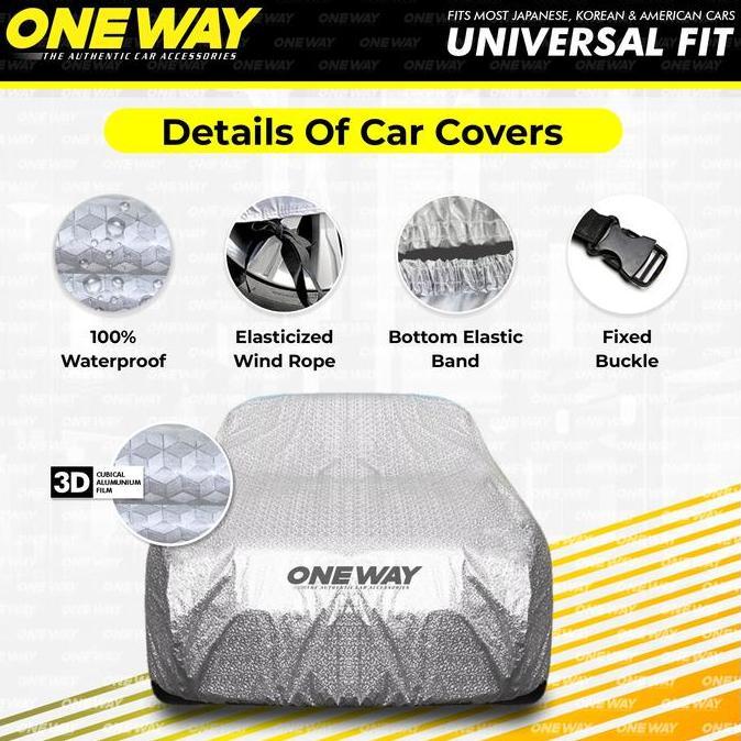 Cover Sarung Mobil ALPHARD Waterproof 3 LAPIS TEBAL Deluxe Not Urban