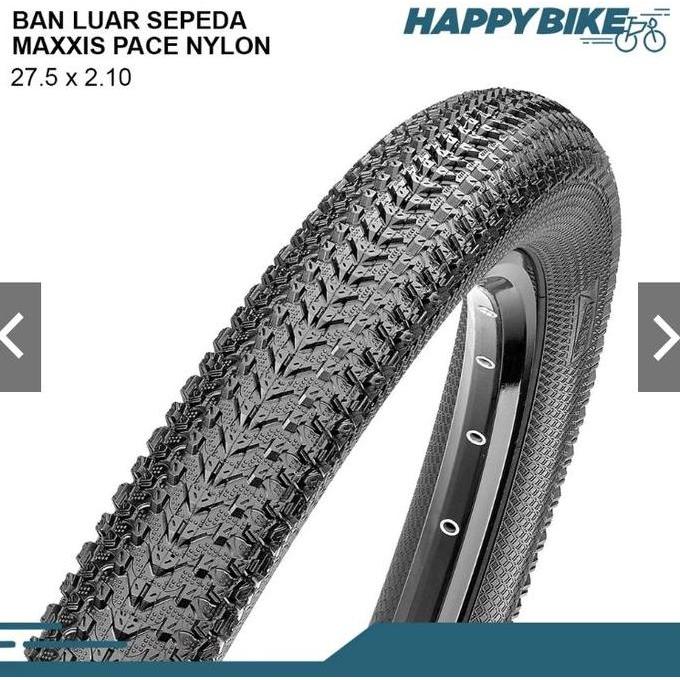 Maxxis Ban Luar Sepeda Pace 27.5 X 2.10 Nylon Wired 65 Max Psi Bicycle Outer Tires Sepeda Gunung Mou