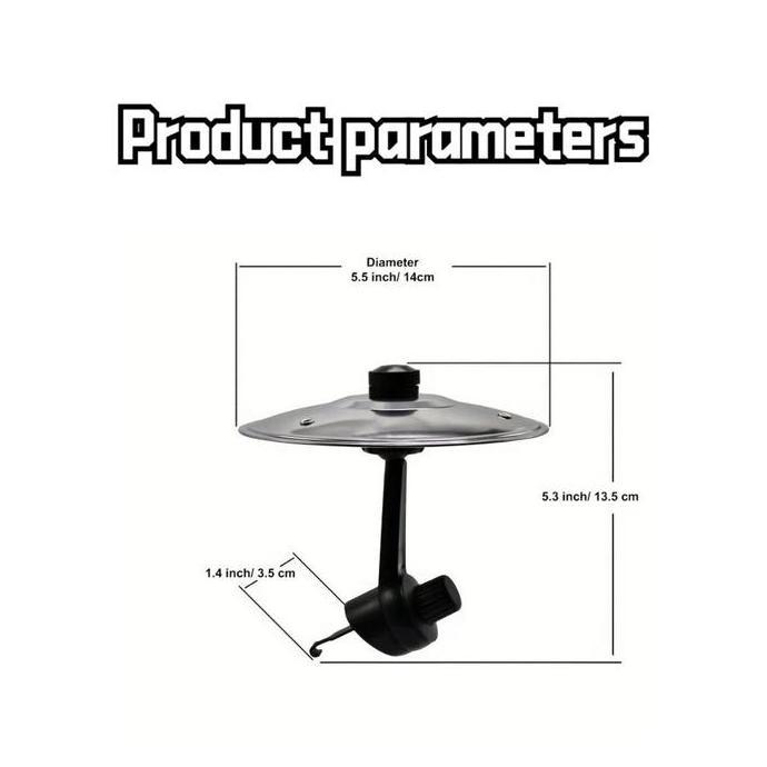 PODAMANS Car cymbal Simbal Make Hand-shooting Mobil Drum  Your Driving More Fun Mini Drum Collision 