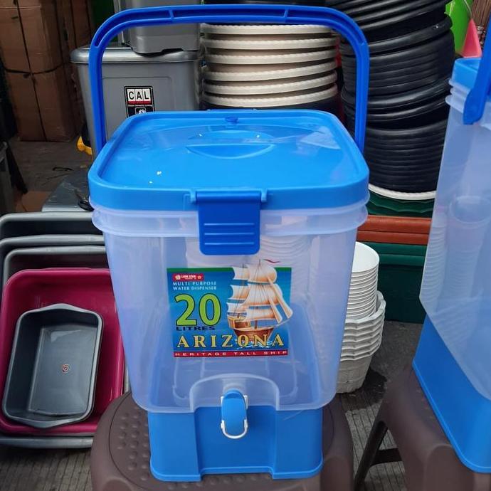 Dispenser Kran Air Plastik Lion Star Arizona 20 Liter 27 Liter