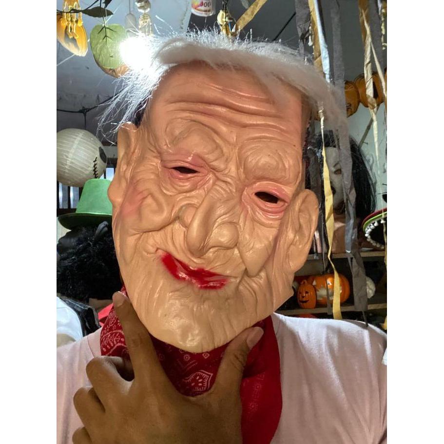 New  TOPENG NENEK NENEK GRANNY TUA REALISTIS