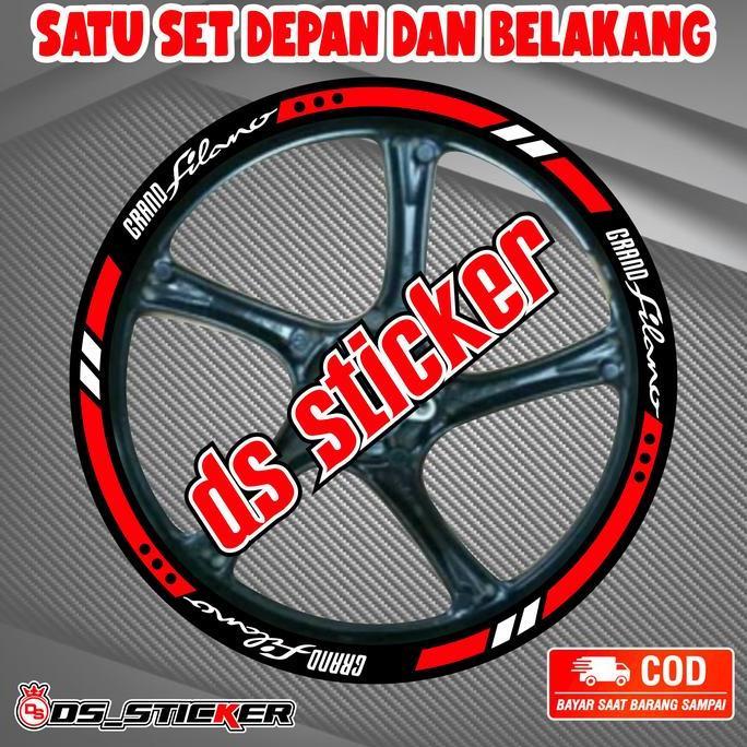 stiker velg ban grand filano stiker velg motor grand filano stiker pelek motor grand filano