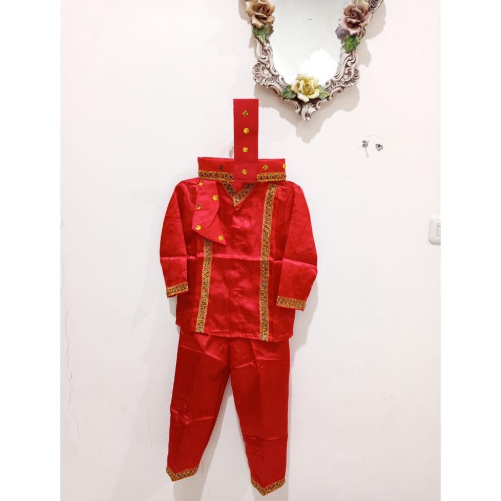 Diskon Baju Bodo Anak Laki // Baju Adat Makassar Anak Laki // Baju Adat Bugis Anak Laki