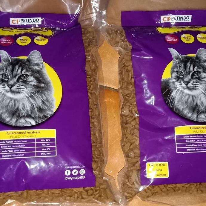 BOLT CAT FOOD REPACK 1 KG / MAKANAN KUCING/makanan kucing 1 kg/ Bolt