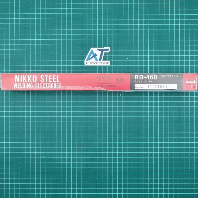 NIKKO STEEL RD-460 2.6MM KAWAT LAS RD460 KEMASAN 1 KG